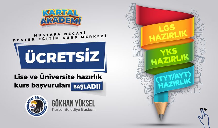 Kartal Belediyesi’nden öğrencilere ücretsiz hizmet
