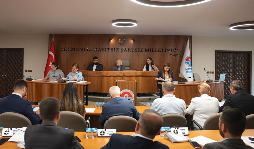 Maltepe Belediye Meclisi’nin mayıs ayı toplantıları sona erdi