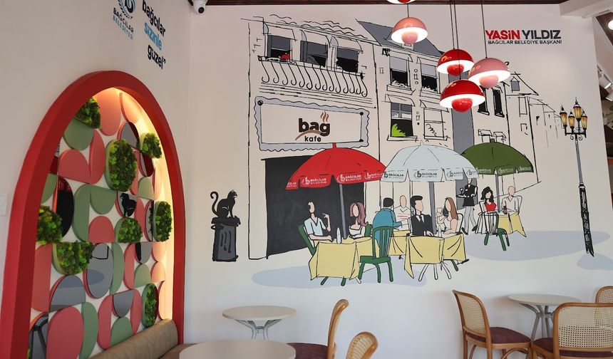 Bağcılar’a Yeni Sosyal Tesis: Kiraz Bahçesi İçinde Bağ Kafe Açıldı!