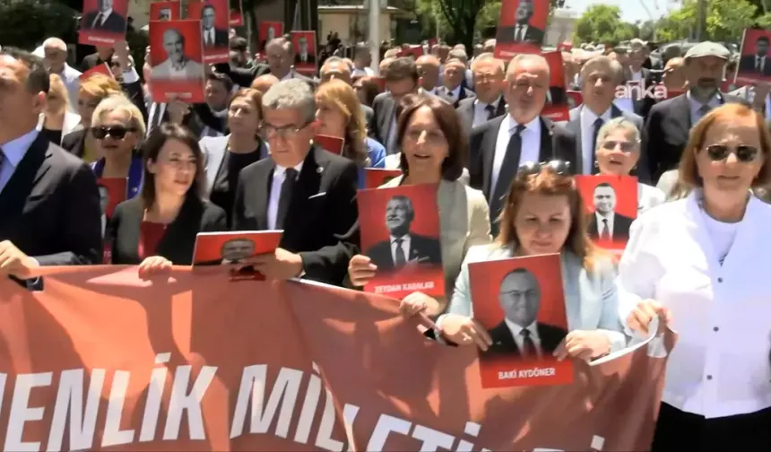 CHP’li Vekillerden Adalet Yürüyüşü: “Erdoğan İstifa, Belediyeler Serbest Bırakılsın”
