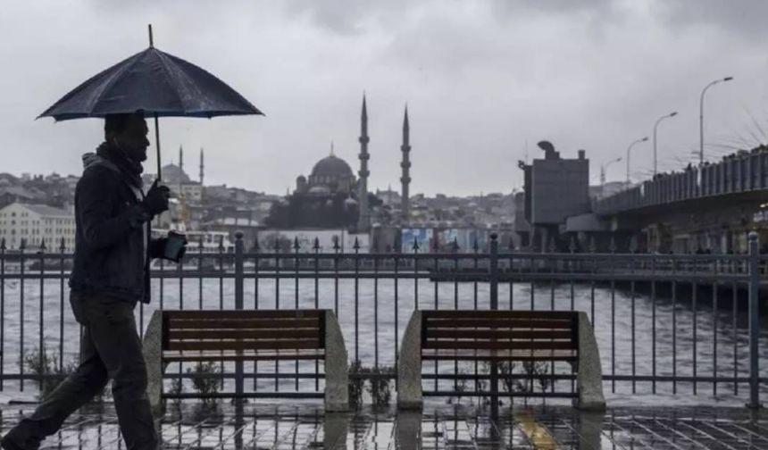 İstanbul'da Hafta Boyunca Yağış Sürecek