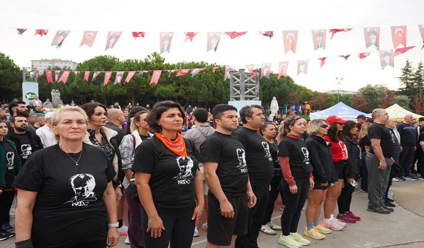 ATA’YA SAYGI KOŞUSU’NDA 600 SPORCU BULUŞTU