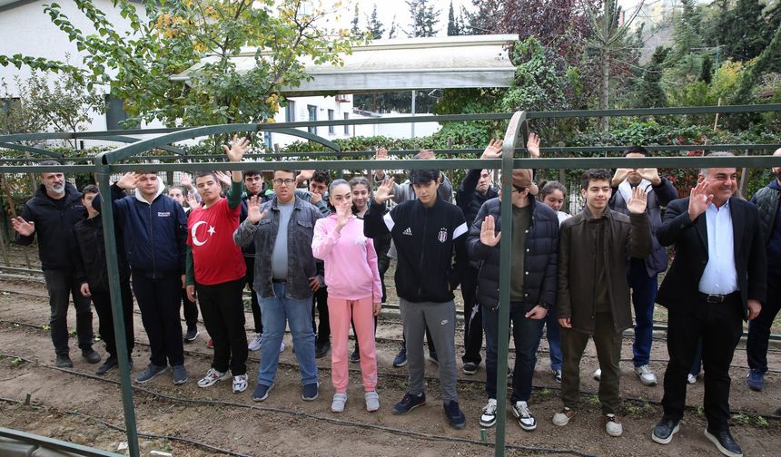 Hobi bahçesi bu kez özel öğrenciler için hazırlandı