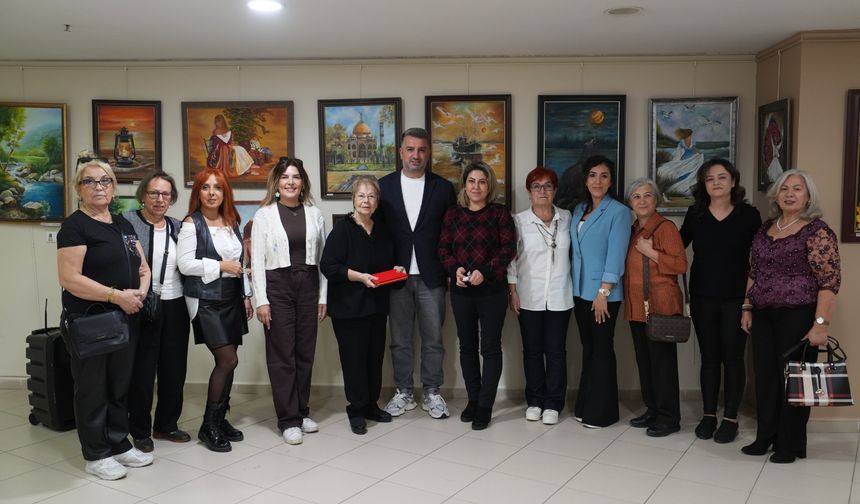 Kartal’da “Atölye No 10 Karma Yağlı Boya Resim Sergisi” Açıldı
