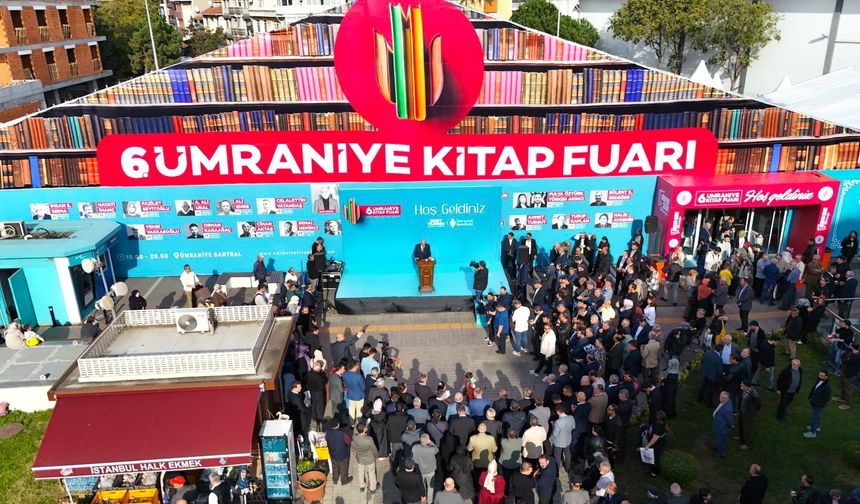 6. Ümraniye Kitap Fuarı 140 Bin Ziyaretçiyle Büyük Bir Başarıya İmza Attı