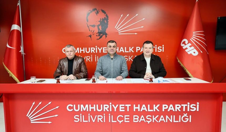 Silivri’de Ocak Ayı Meclisi Öncesi CHP Grup Toplantısı Yapıldı