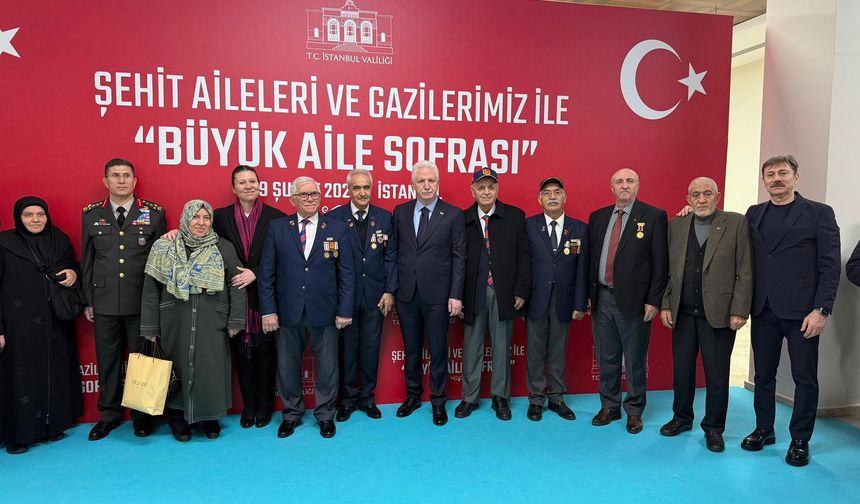 Bahçelievler’de İlk İftar Şehit Aileleri ve Gazilerle Açıldı