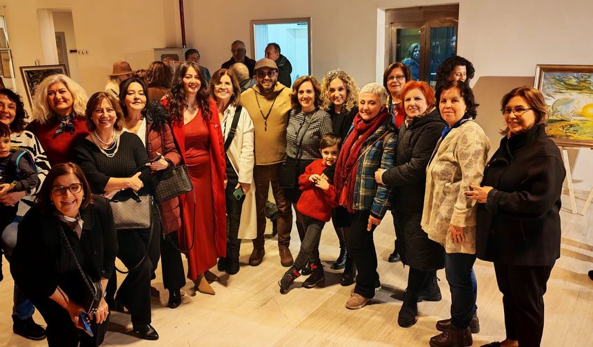 Bakırköy’de Sanat Haftası: Kursiyerlerden Karma Resim Sergisi