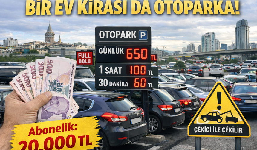 Bir Ev Kirası da Otoparka!