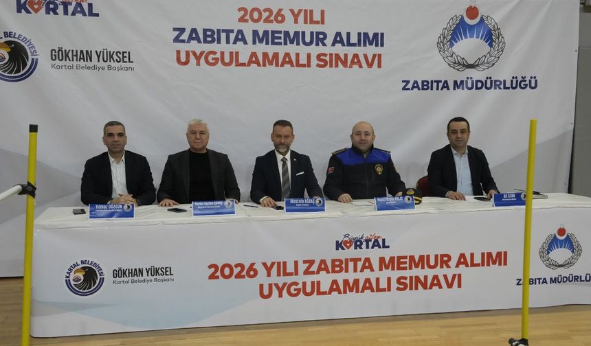 Kartal Belediyesi’nde Zabıta Memuru Alımı İçin Mülakat Süreci Tamamlandı