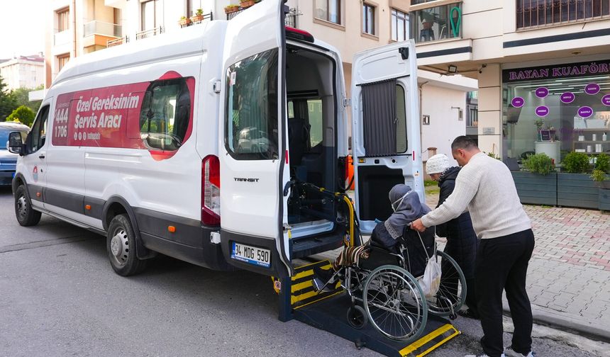 Maltepe Belediyesi’nden engelli vatandaşlara sağlıkta büyük kolaylık