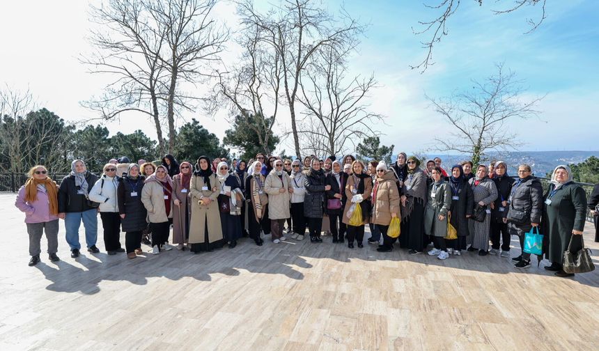 Küçükçekmece Belediyesi’nden Ramazan’da Manevi Yolculuk: Kadınlar Yuşa Tepesi’nde