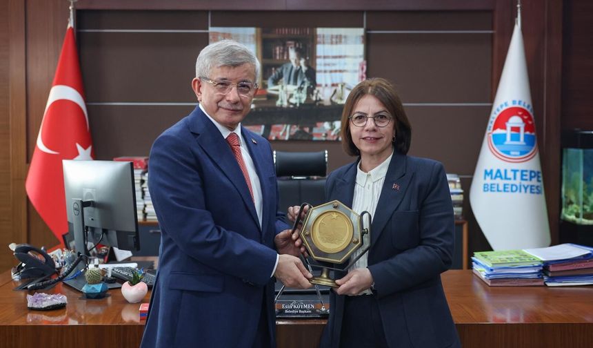 Davutoğlu’ndan Başkan Köymen’e Ziyaret