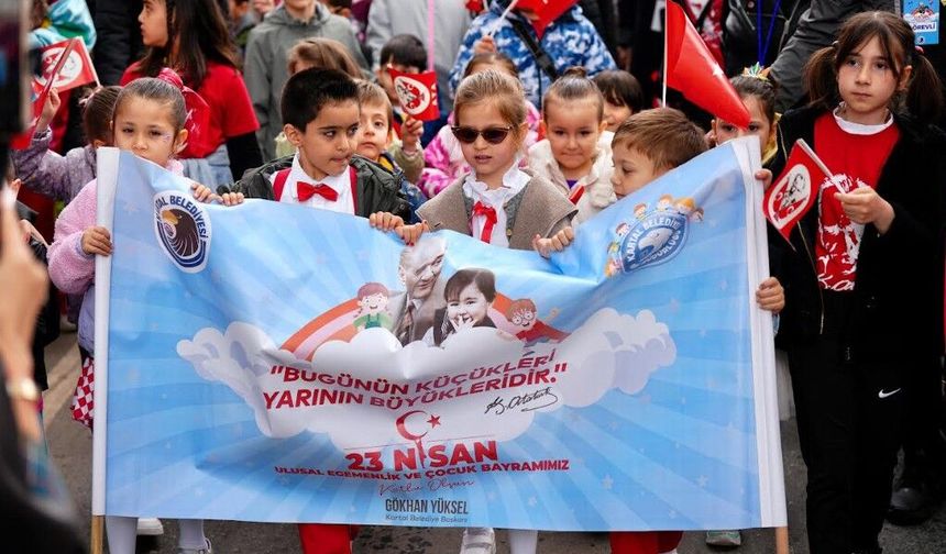 Kartal’da 23 Nisan Coşkusu Kenti Sardı