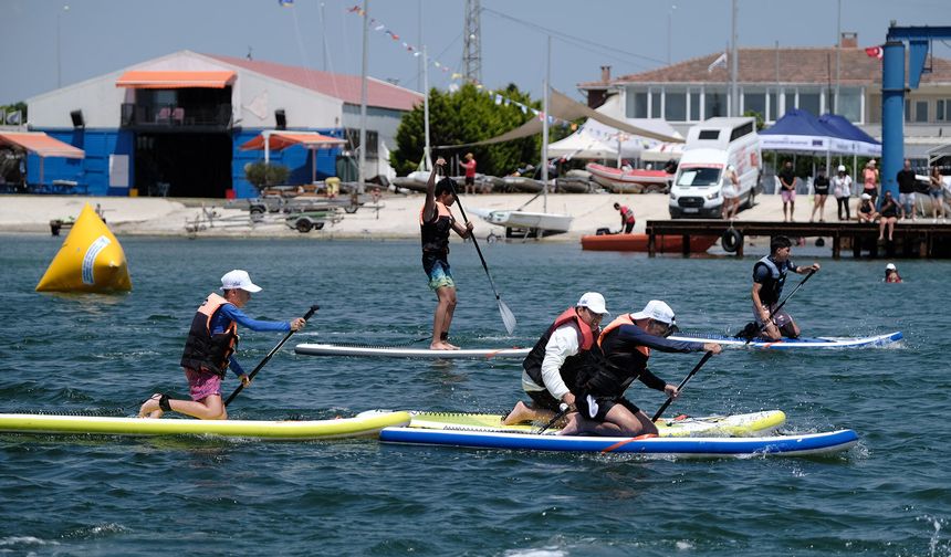 Denizin Özgürlüğü Büyükçekmece’de Sporla Kutlandı