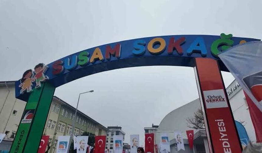 SUSAM SOKAĞI ÇEKMEKÖY’DE BÜYÜYOR