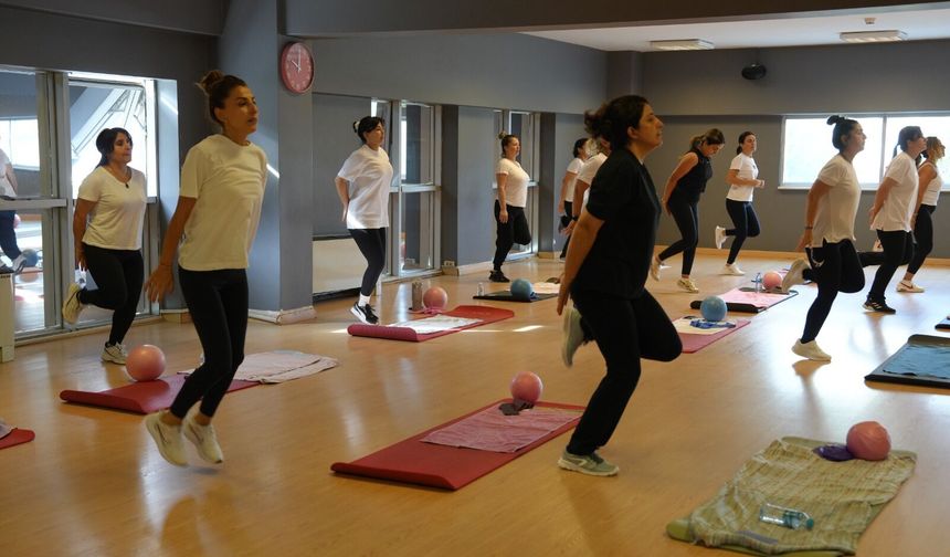 Kartal’da 7 bin 560 kadın ücretsiz pilatesle buluştu