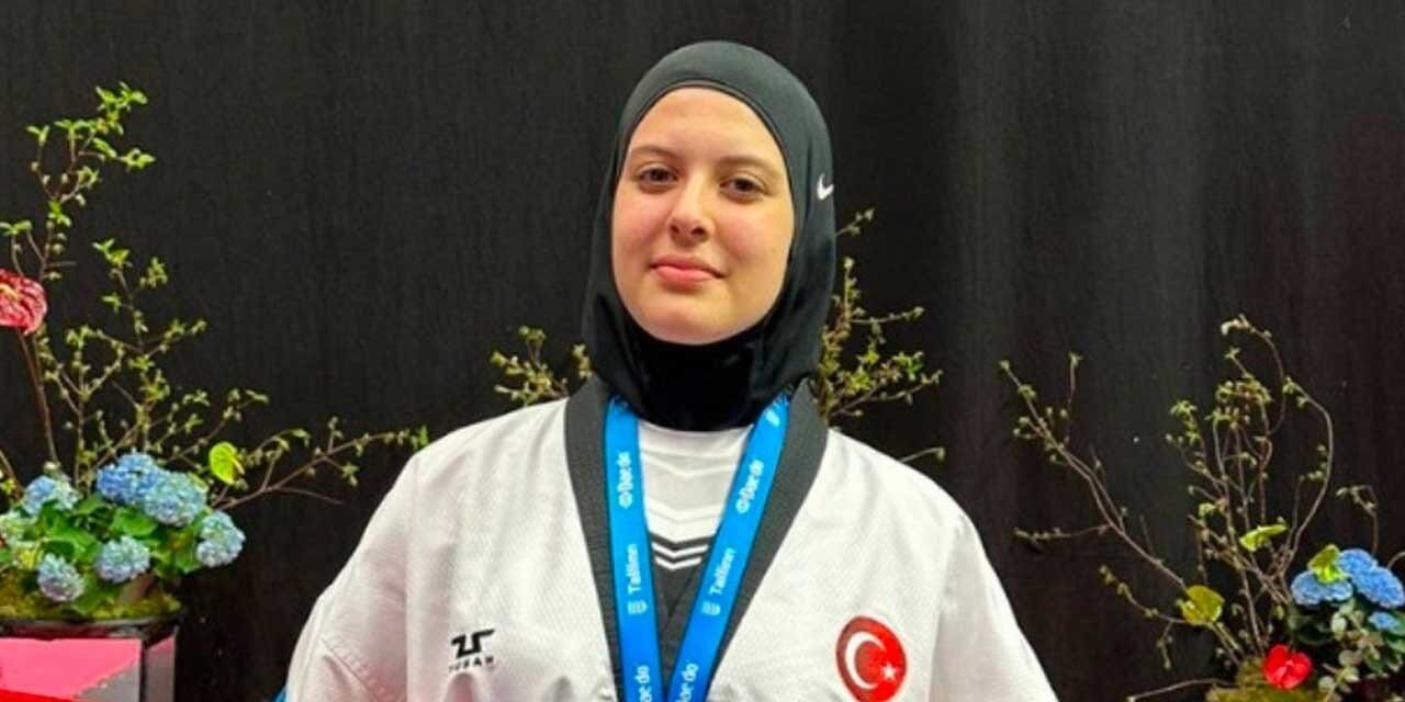 Milli Tekvandocu Elifnaz Köseoğlu Gençlerde Avrupa Şampiyonu