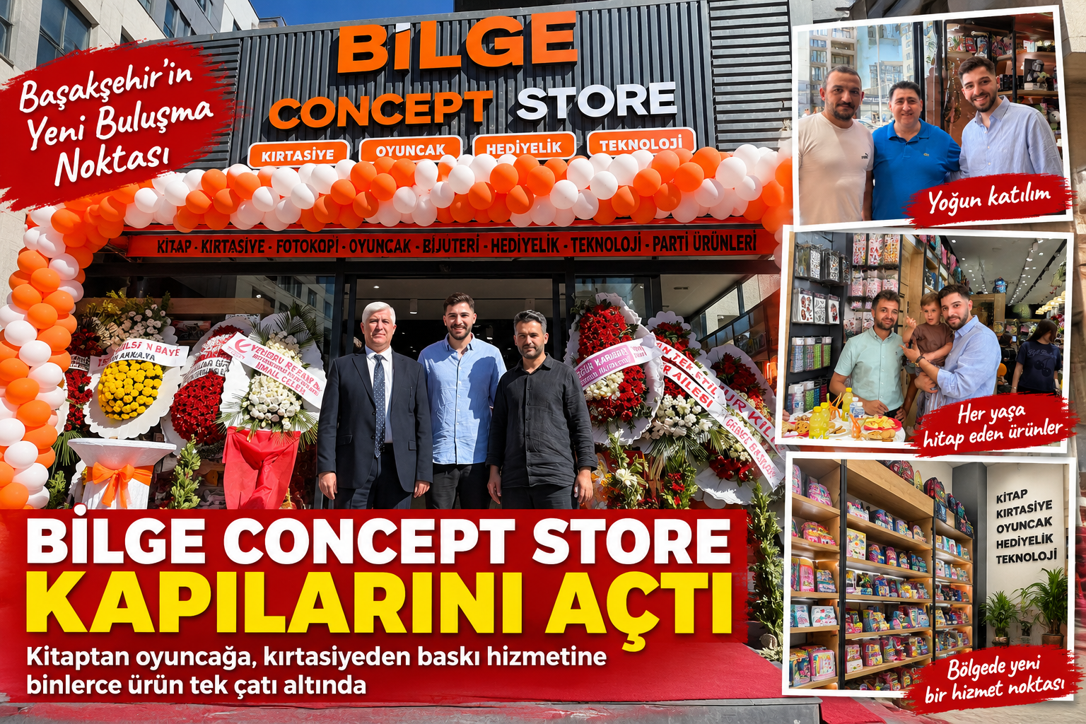 BAŞAKŞEHİR’DE BİLGE CONCEPT STORE KAPILARINI AÇTI