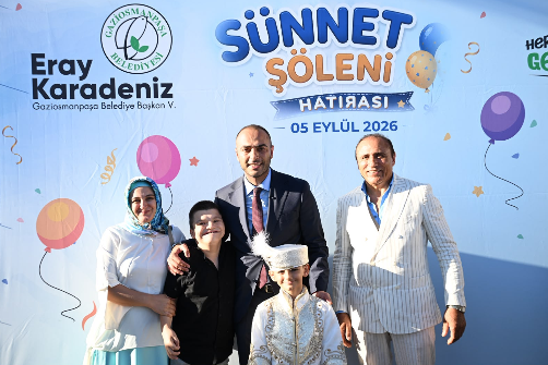 GAZİOSMANPAŞA’DA 500’E YAKIN ÇOCUK İÇİN SÜNNET ŞÖLENİ