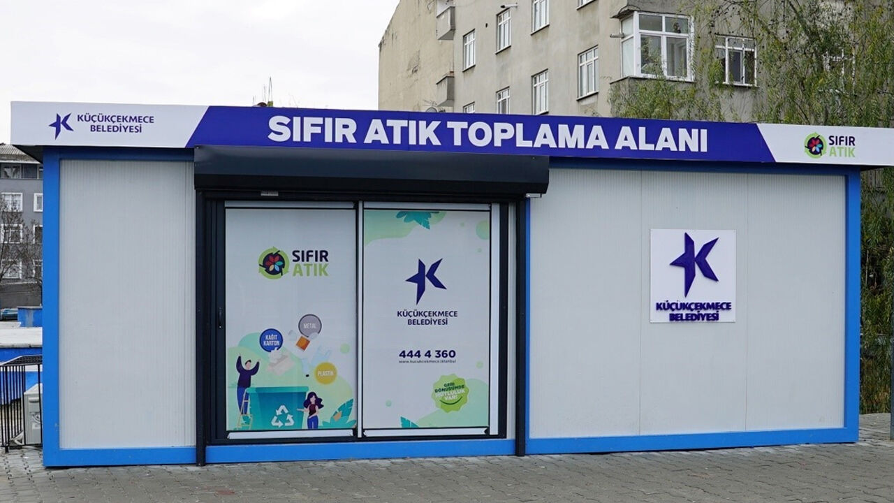 Küçükçekmece'de 8 Mahalleye Sıfır Atık Toplama Alanı